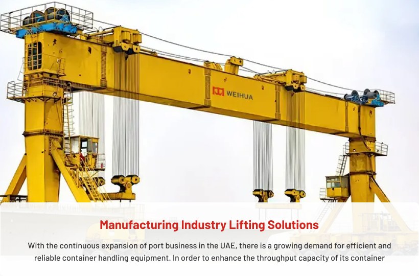 Electric hoist lifting solution in manufacturing